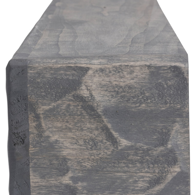 Tablette de manteau de cheminée Rough Hewn, 9", Gris cendré, 36"