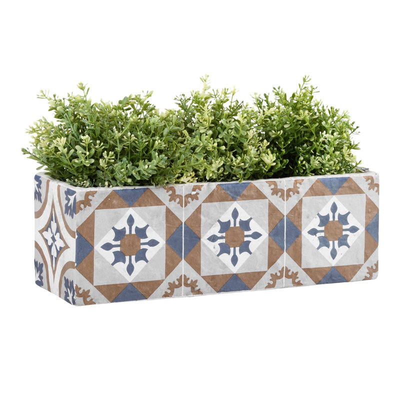 Geinbow Ceramic Window Box Planter