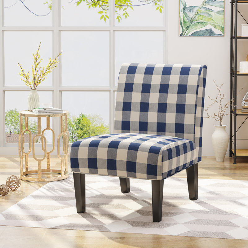 Modern Accent Chair for Living Room, Blue 