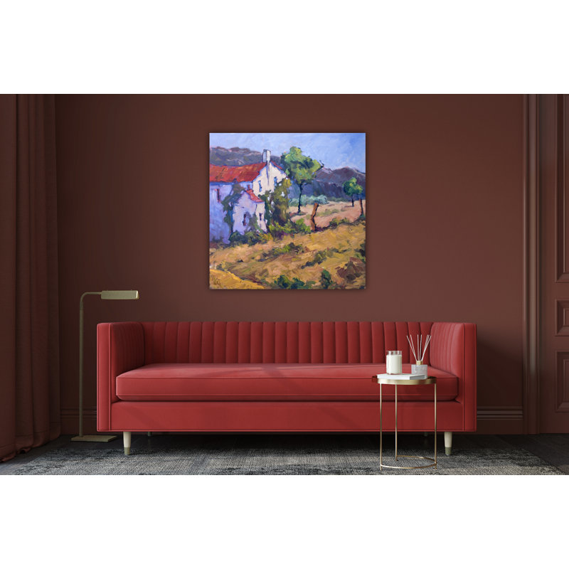 Italian Foothills Print by John Beard, 26" H x 26" W x 3" D, Wrapped Canvas