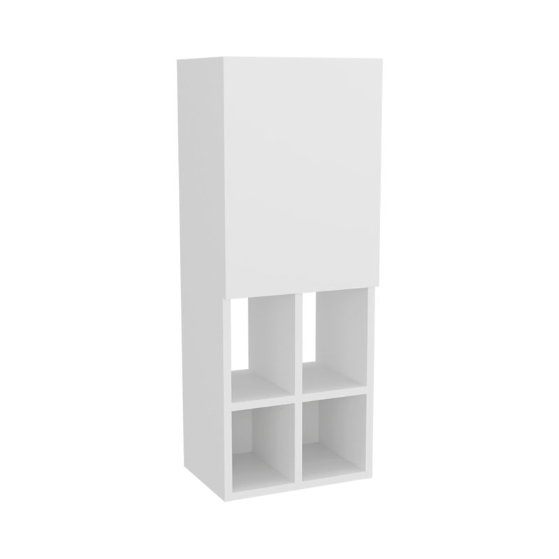 Two Bathroom Cabinet, White
