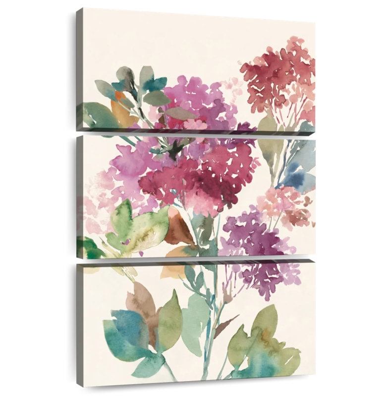 Avery Sweet Hydrangea I, 65" H x 42" W