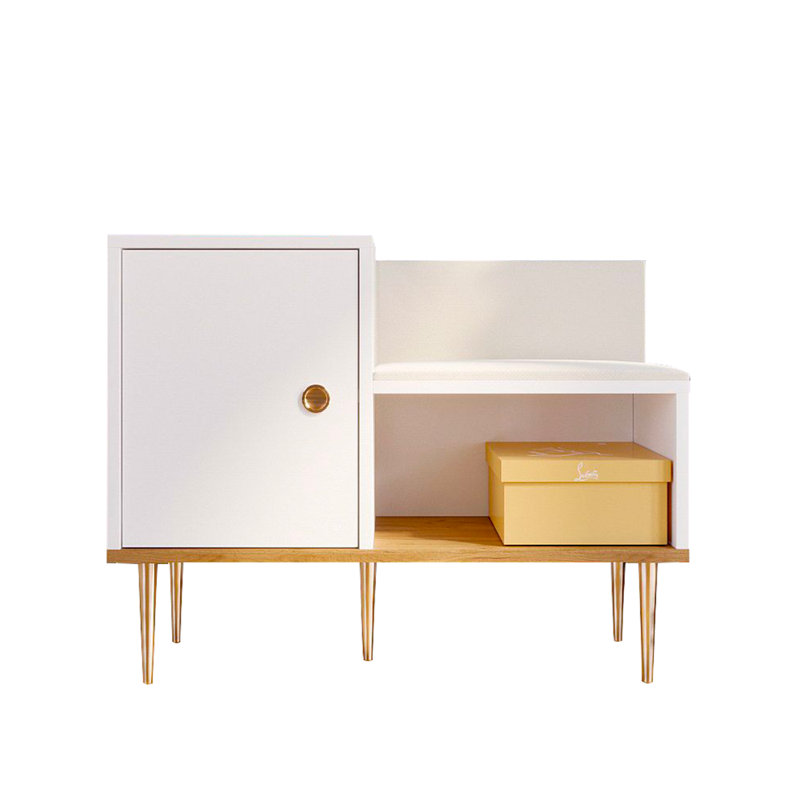 Reesa 4 Pair Shoe Storage Cabinet