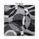 Mehul Woven Geometric Gray/Black/Ivory Area Rug – Modern Abstract Polypropylene Carpet for Living Room, Bedroom, Entryway, or Dining Room