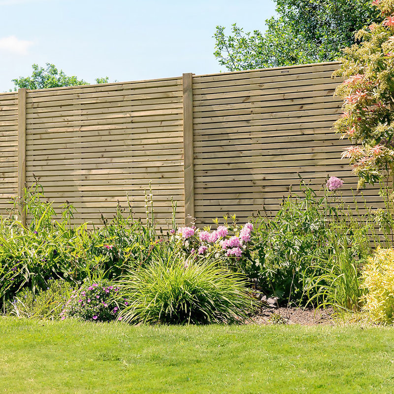 Grange Contemporary 1.79 m x 1.79 m Fence Panel