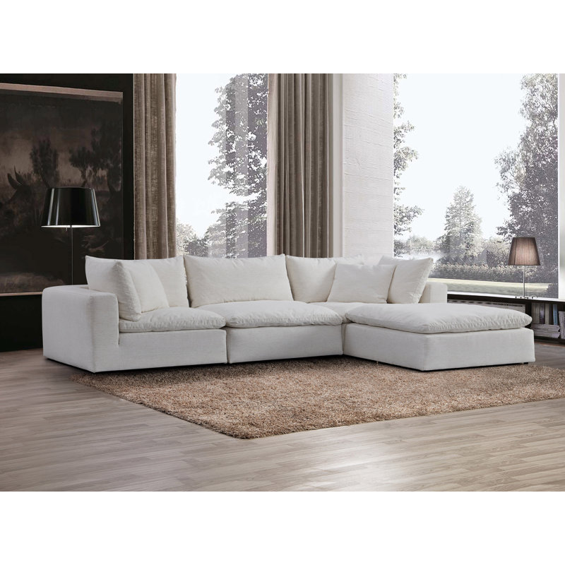 Canapé modulaire en bois 137 po