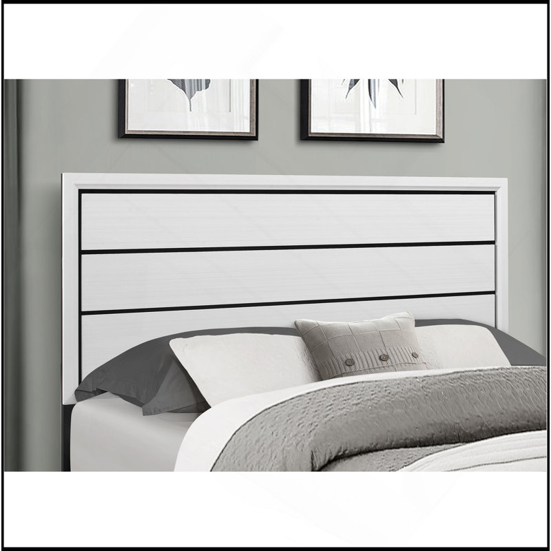 MIRAGE BED, Full, White