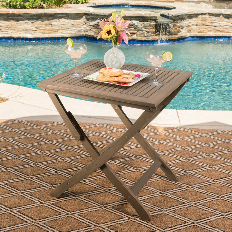 Table d'appoint pliable 25 "