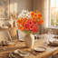 Ensemble de 4 buissons de marguerites artificielles 15,75 po-129885698