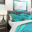 Abstract Duvet Cover Set - Designart Triangular Over Background of Shades-35229261-35375619