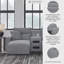 Bodie 5-Piece Power Reclining Sectional With Chaise