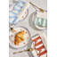 Embroidered Linen Scalloped Stripe Double-Sided Placemats-1578562847