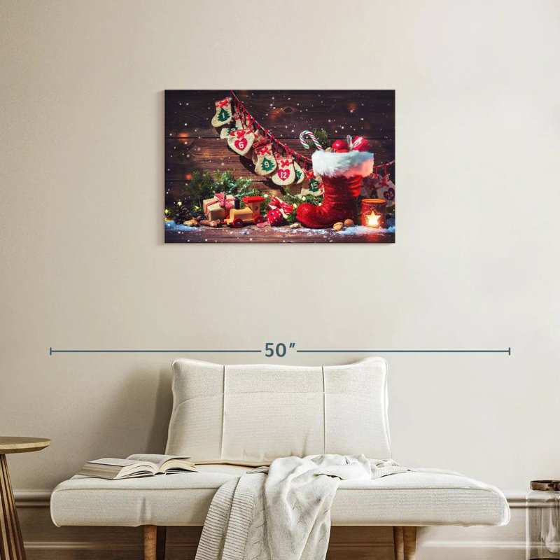 Concept de Noël, H 20 po x l 30 po