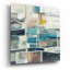 «Mid Modern Vintage» par Silvia Vassileva, art mural en verre acrylique, 12 po x 12 po