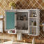 Armoire de toilette murale 42 po 3-en-1, miroir haute définition avec tablette réglable et porte à fermeture en douceur-238893756