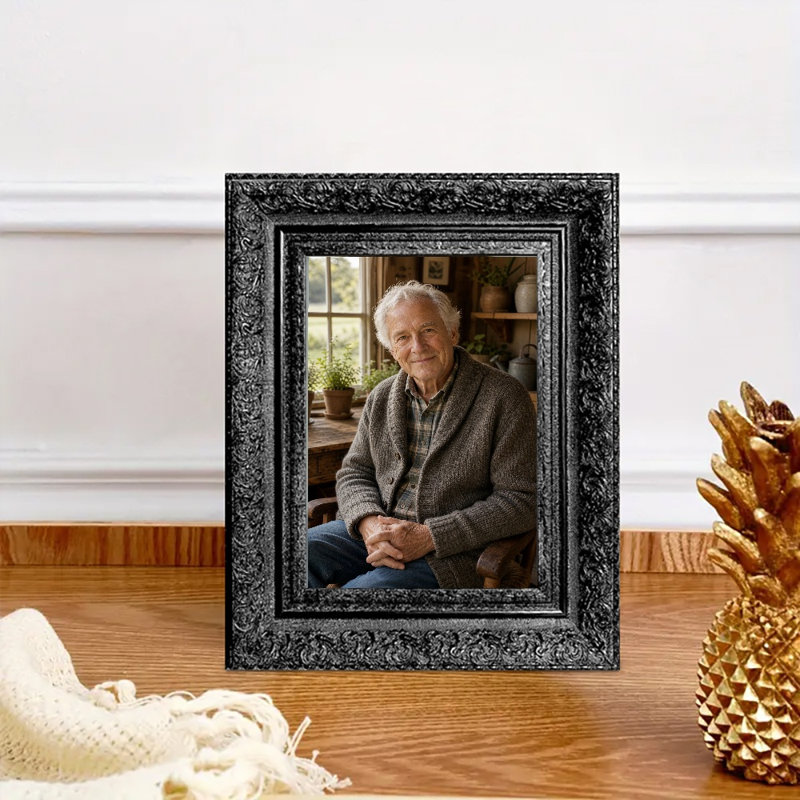 Black 3 PCS 8" x 10" Elegant Picture Frame with Giftable Design