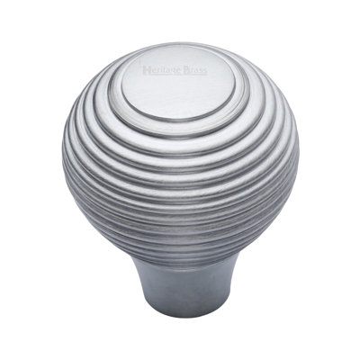 Heritage Brass Heritage Cabinet Knob Reeded Design