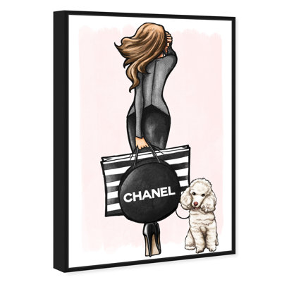 " Fashion And Glam Fashion Paris Poddle Walk Poodle Stiletto "