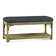 Summer Retreat Wicker Shelf Storage Bench