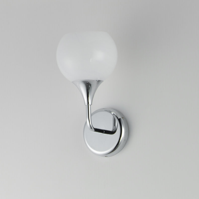 Neve-Wall Sconce, Polished Chrome