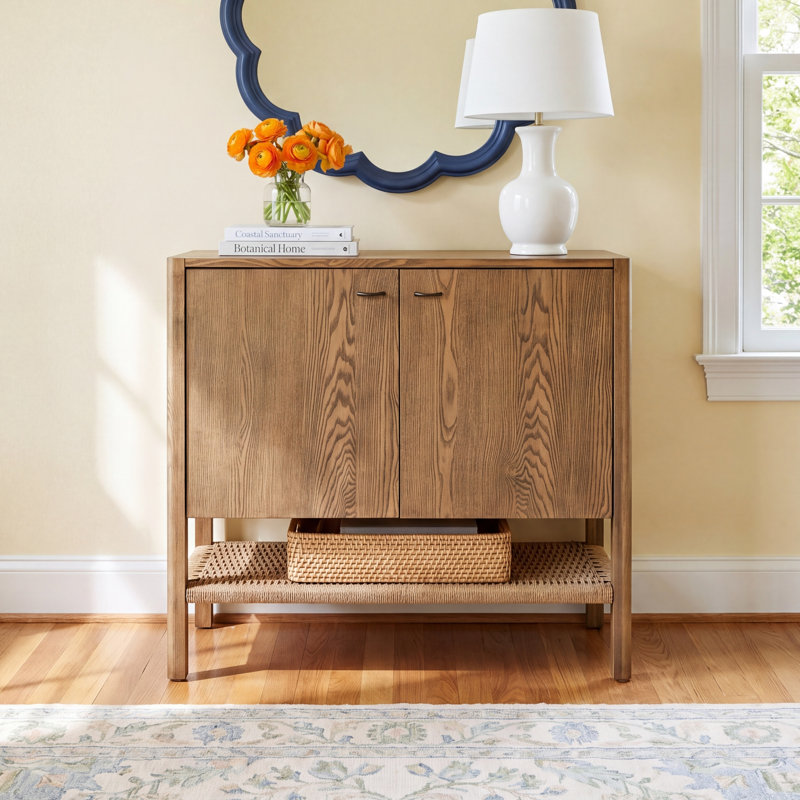 Deirdre Solid Wood Accent Cabinet