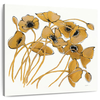 Coquelicots Harnek Gold Black Line II