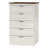 Tall Farmhouse 5 Drawer Dresser