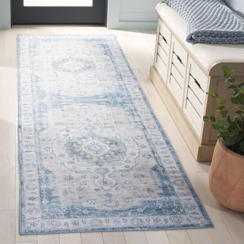 Tyaria Machine Washable Performance Oriental Rug, Runner 2'6" x 8'