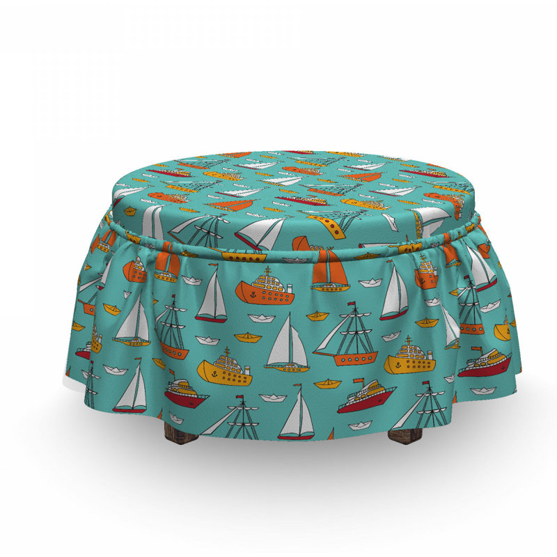 Housse pour repose-pieds navires de mer bateau