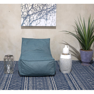 Ettie 3 Ft. Water Resistant Fabric Bean Bag Chair, Lazy Sofa, Floor Sofa Chair by Winston Porter