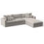 Helena 124" Wide Sofa & Chaise-61201824