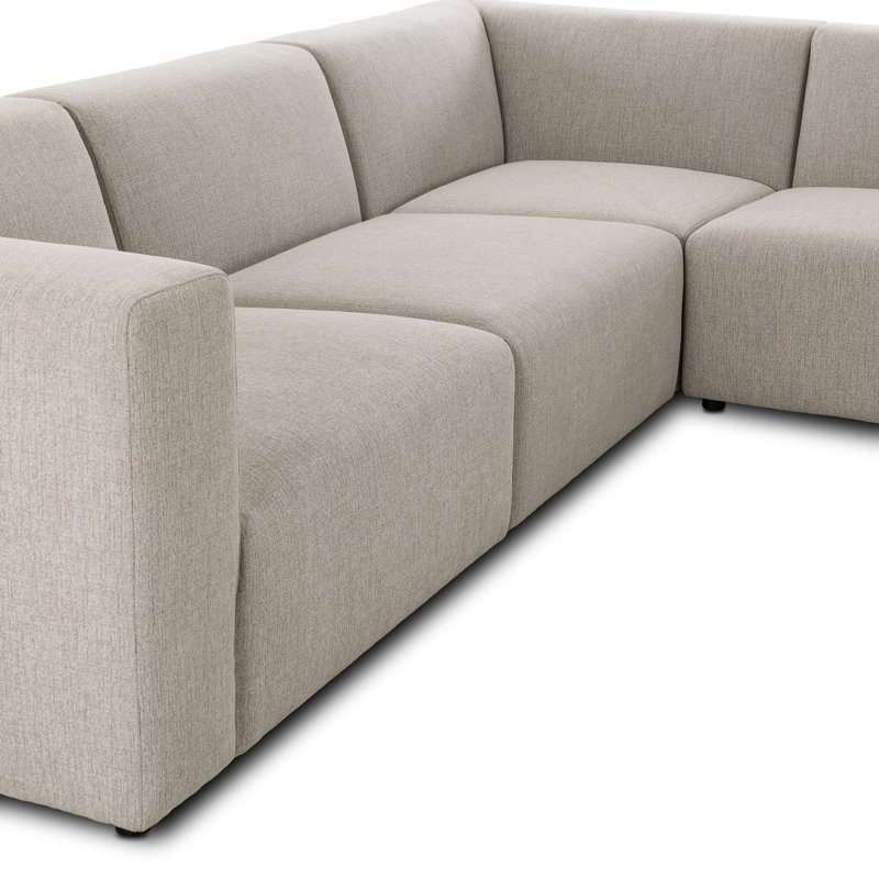 Lawndale Sectional, Napa Sandstone Polyester Blend