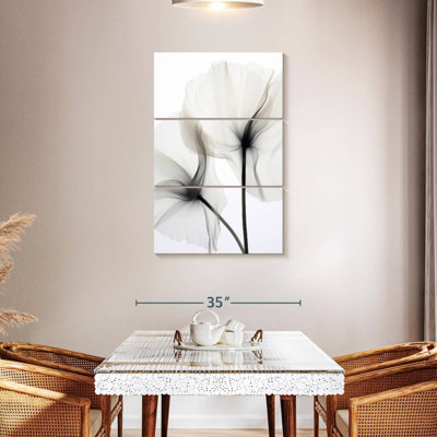 Harnek Translucent White Poppy Flowers I