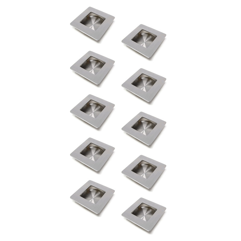Aaroon Square 1 5/8" Center to Center Recessed Pull Multipack