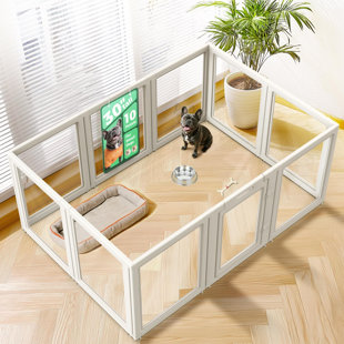FXW AuraSpace Acrylic Indoor Dog Playpen