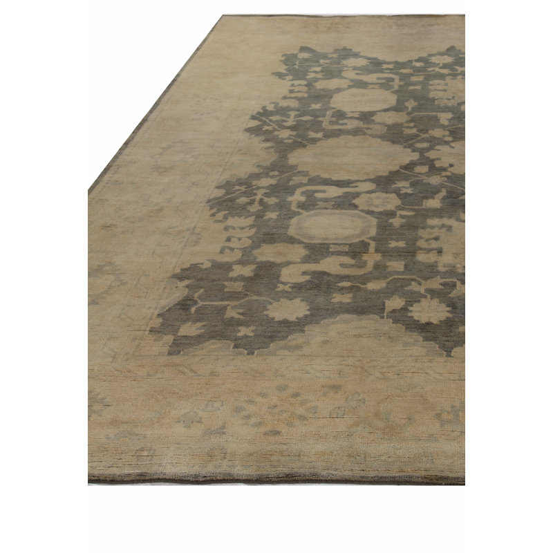 Oushak Wool Oriental Area Rug, Rectangle 6' x 9'