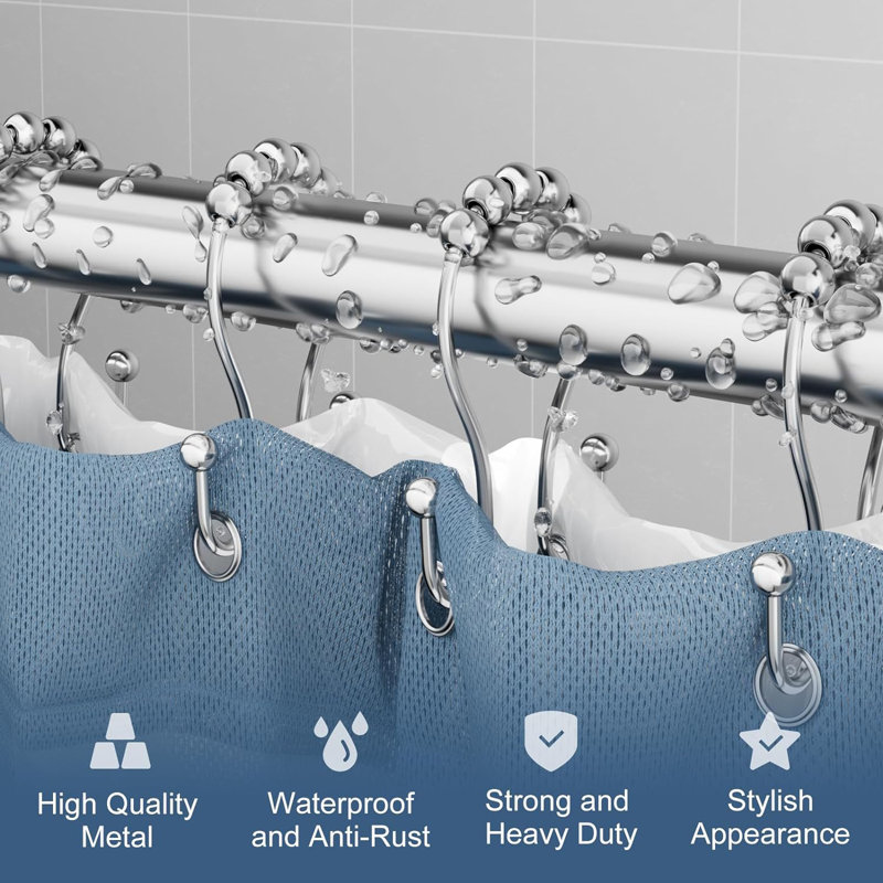 Stainless Steel Shower Curtain Hook