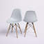 Chaise d'appoint en blanc Wilda