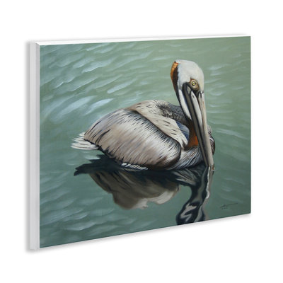 «Pelican Lake Reflection» par D. Rust