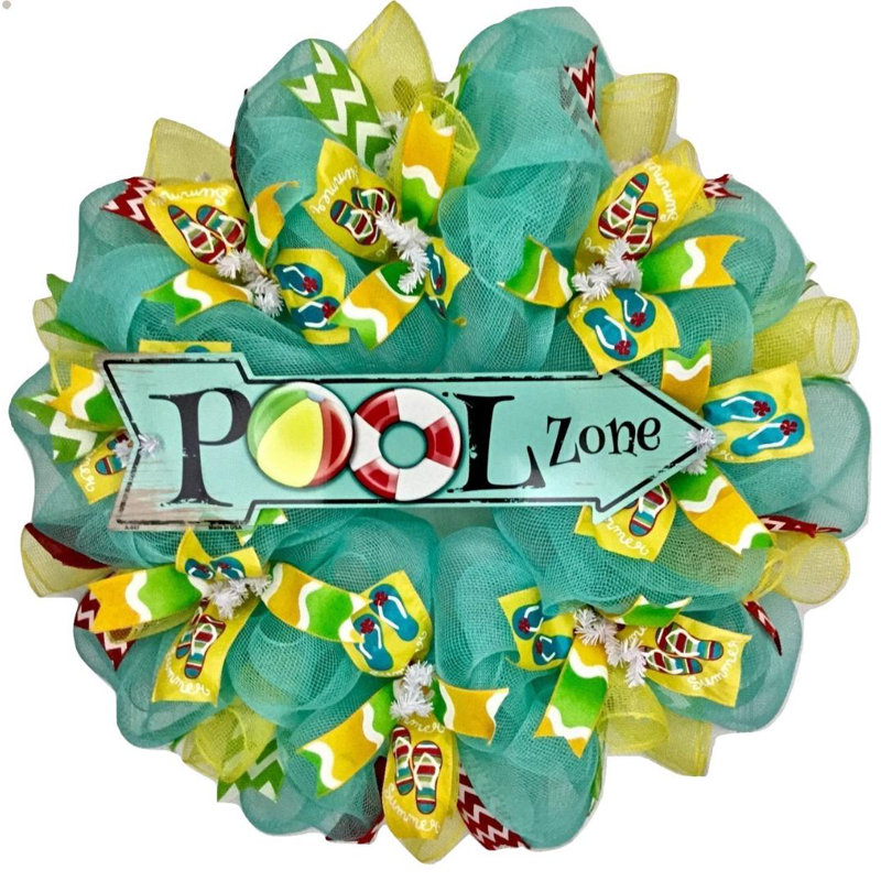 Zone de piscine Summer Wreath
