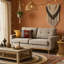 Causeuse 67 po Mid-Century Modern-917744550