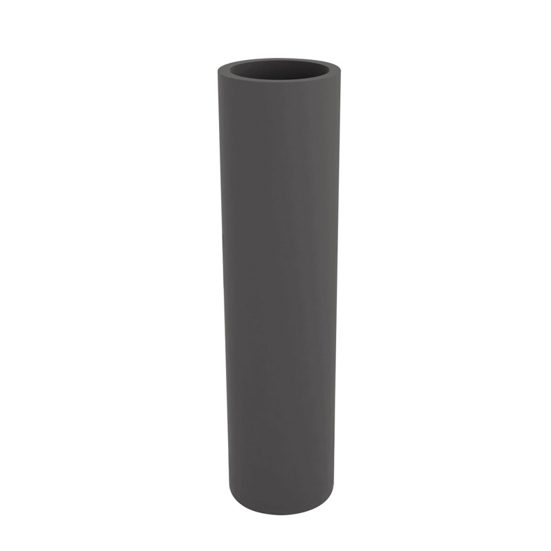 Torre Resin Pot Planter, Anthracite
