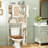 67'' Bathroom Over the Toilet Storage Cabinet with Tissue Box-764147909