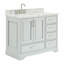 Ensemble de meuble-lavabo simple 43 po avec plateau Abita-93359412