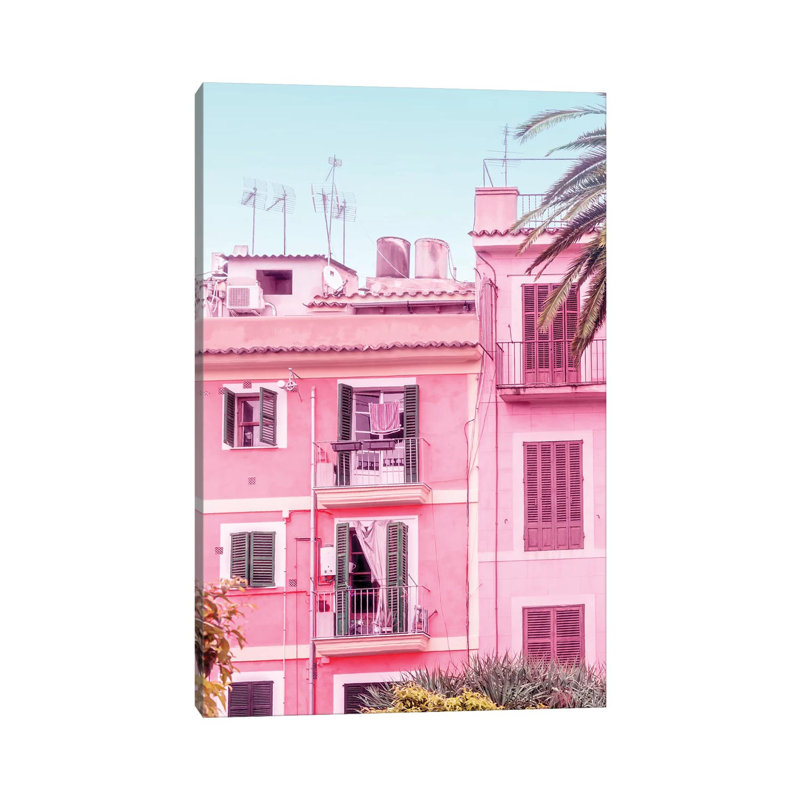 Summer Paradise by Beli - Wrapped Canvas Print, 30.48 cm H x 45.72 cm W