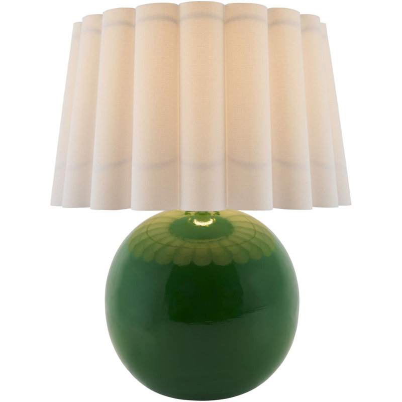 Lampe de table Taniaya, Vert