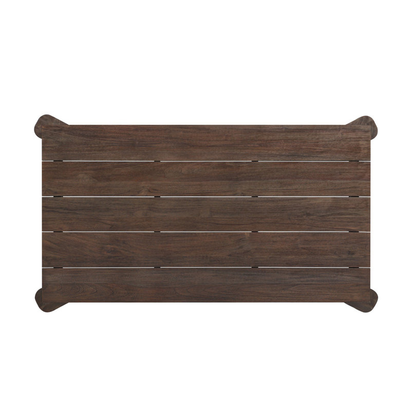 Soho Outdoor Coffee Table-Stained Saddle Brown