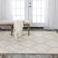 Tapis brun en laine touffeté à la main à motif géométrique Kristian-299730702