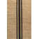 Olivier Rustic Beach House Wide Ticking Stripe Jute Natural/Black Rug