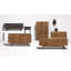 Shale 1 - Drawer Solid Wood Nightstand-10753327